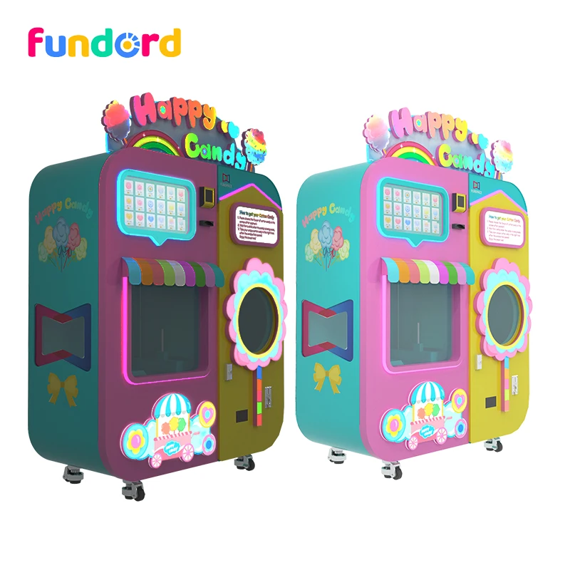 Торговый автомат с хлопковой конфетой Fundord