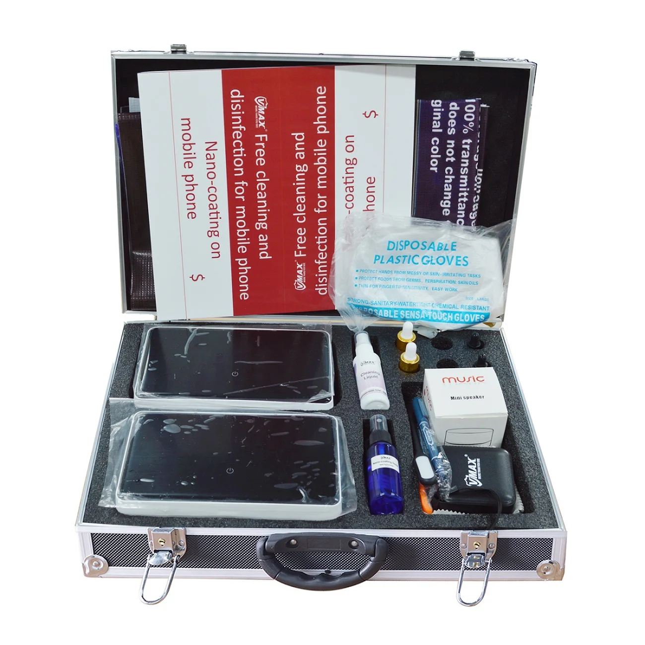 New Style Street Stall Waterproof Multi Functional Mobile Phone Screen Nano Coating Machine With Voice