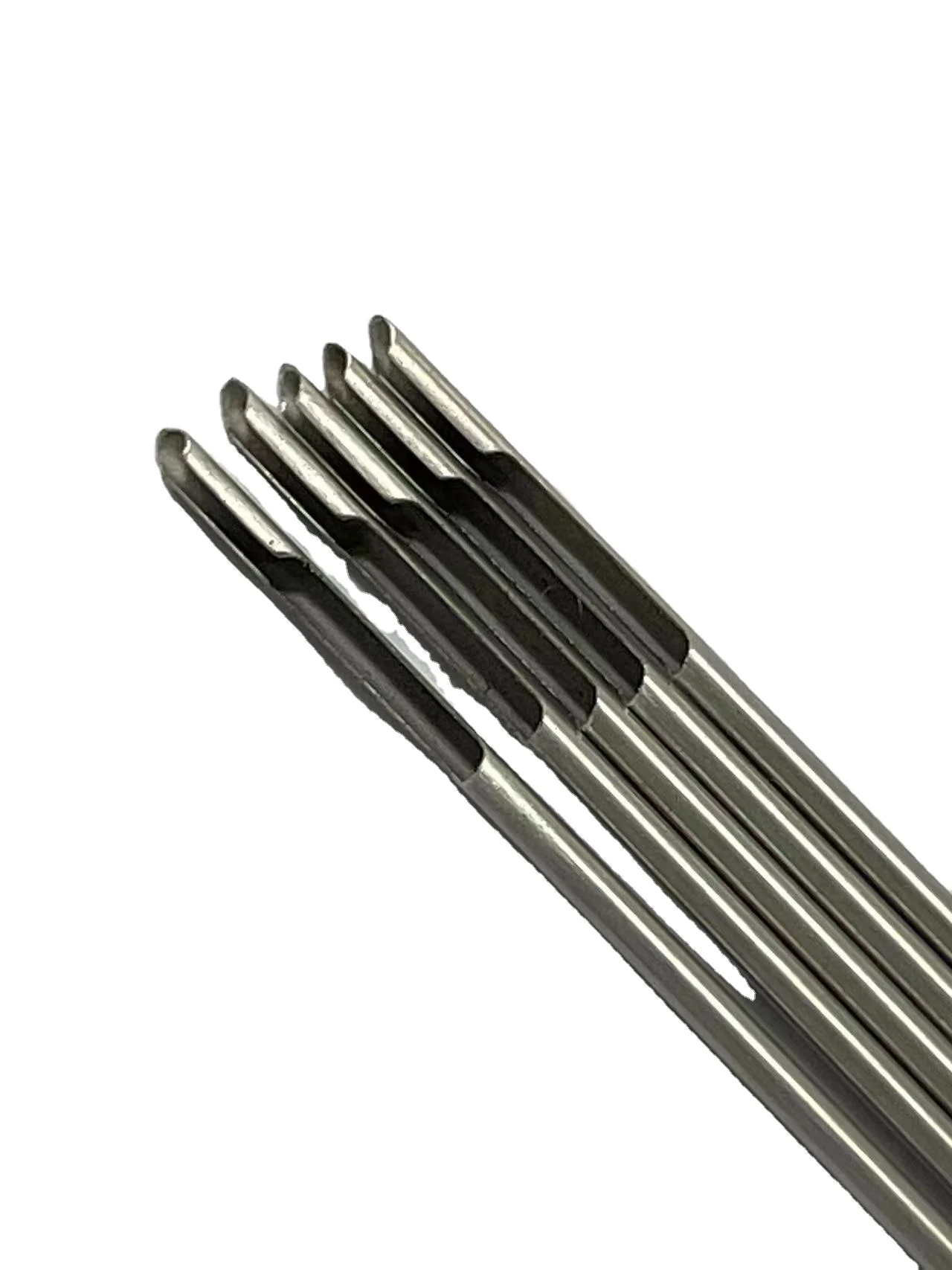 Cannula piercing needle OEM stainless steel hair transplant different degree design groove hair needle