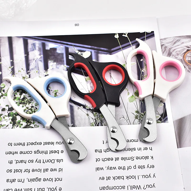 Dog Grooming Scissors Sets Wholesale Pet Scissor Cat Pets Nail Cutter