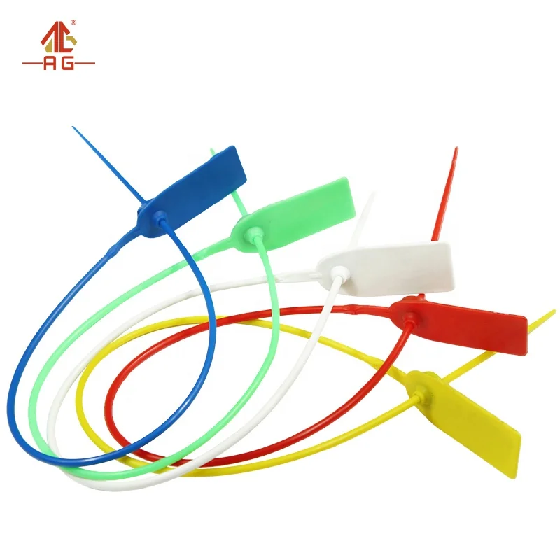 AG 0013 hot sale custom disposable safety plastic seal for sneaker clothing shoe tag
