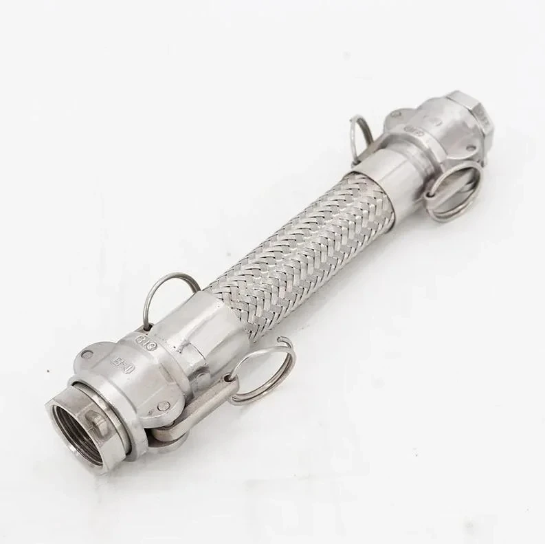 Customized 20mm 25mm flexible stainless steel metal high temperature high pressure corrugated metal pipe