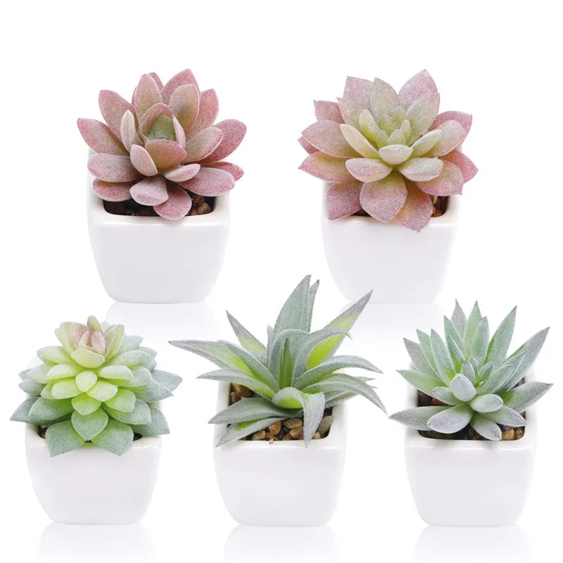 Wholesale White Indoor Small Nordic Mini Garden Plant Ceramic Flower Planter Pots For Indoor Plants
