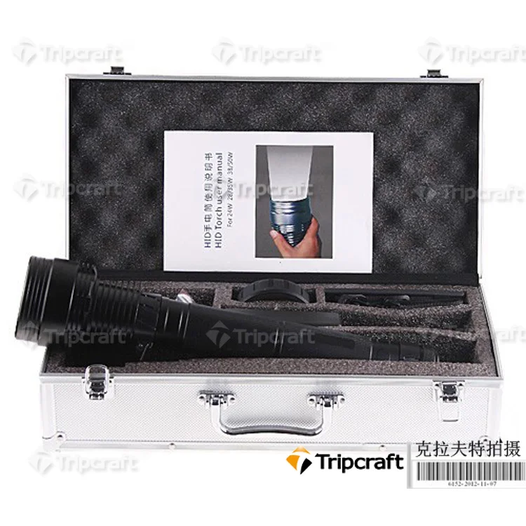 85W Outdoor Hid Xenon Flashlight 8500 Lumens Hid Flashlight 85w Hid Search Light For Hunting Light Searching