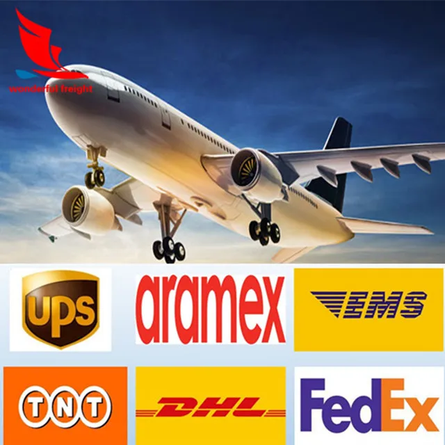 Fast dhl fedex express air shipping cargo door to door from china to south korea columbia australia japan