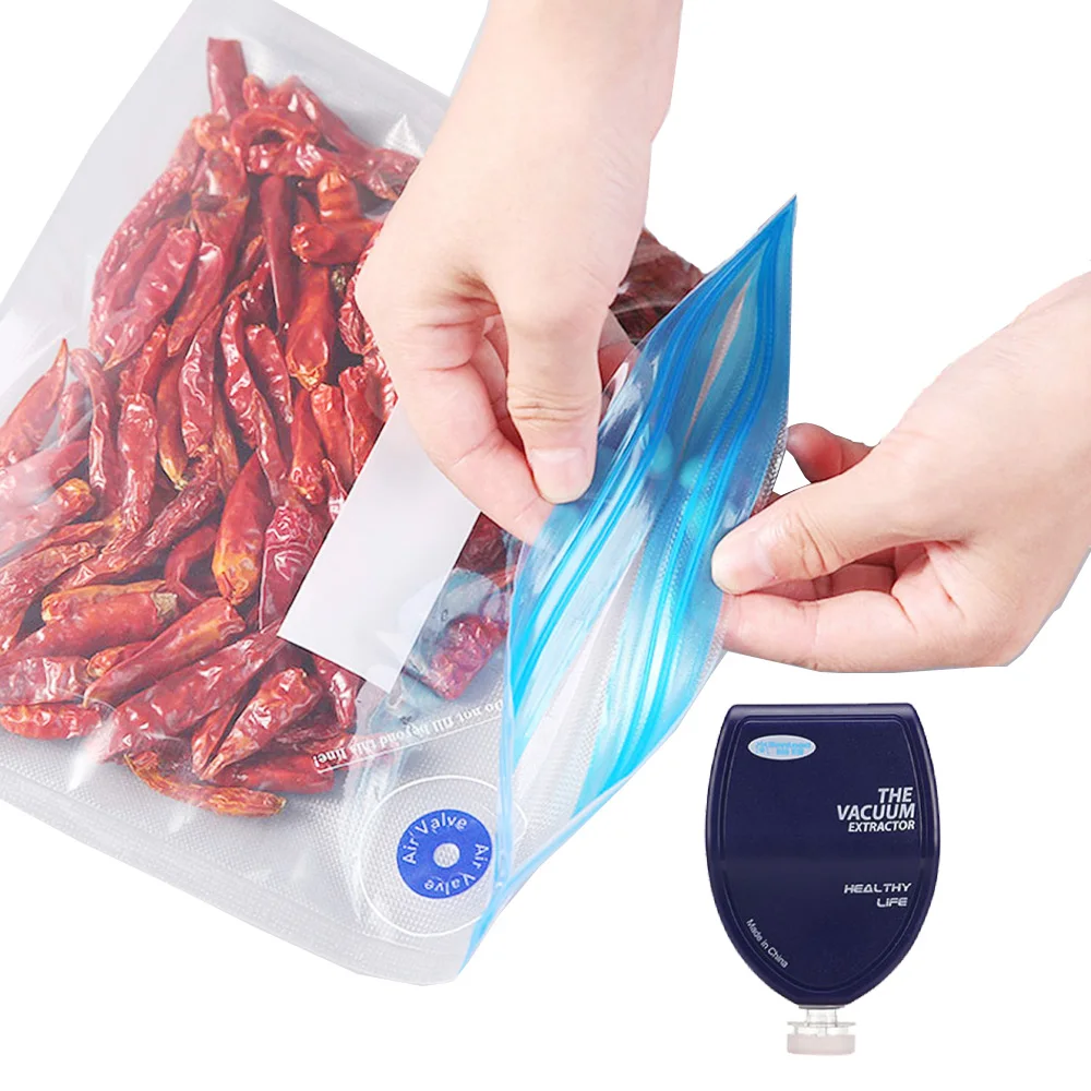 Electric Pump Hand Held Vacuum Food Sealer Automatic Sealing Machine Portable Vacuum Sealer