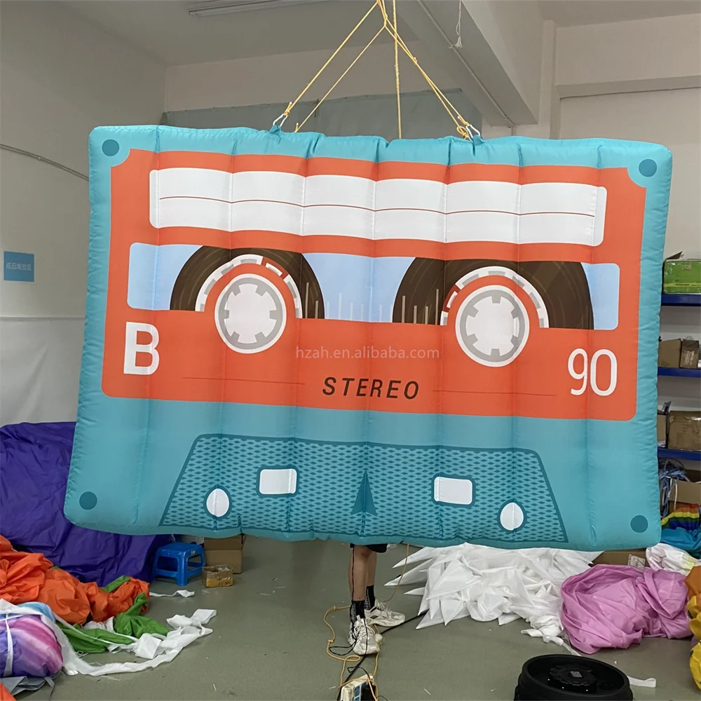 Customized Inflatable Music Tape Player Speaker for Sale