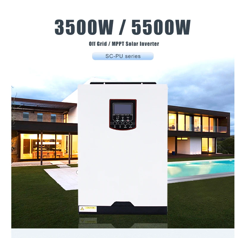 LVFU home use battery equalization function pure sine wave oem 3kw 3.5kw 5.5kw off grid solar kit power inverter