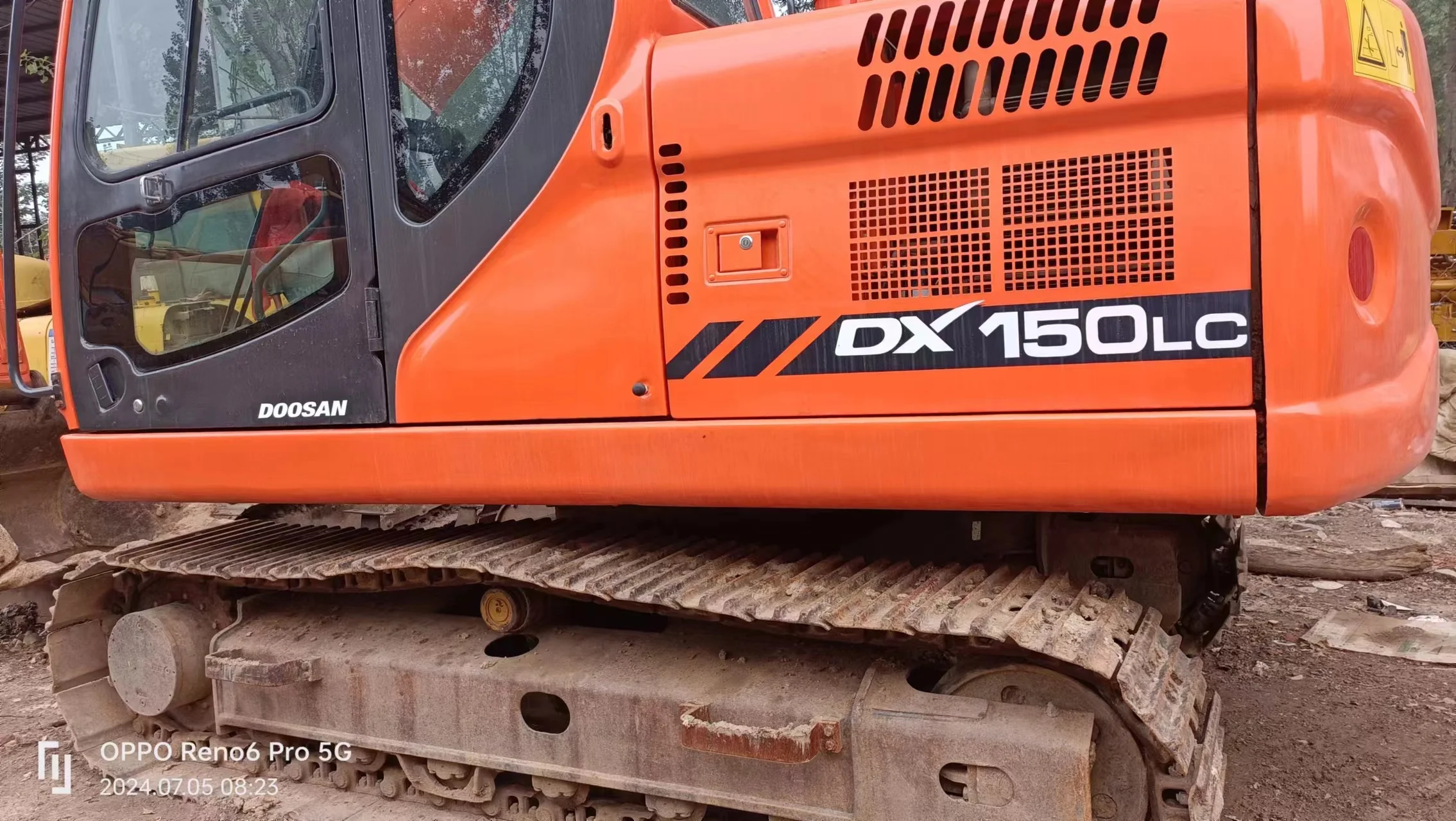 used excavator price Doosan150, a beautiful and high-quality factory customized used excavator with after-sales service