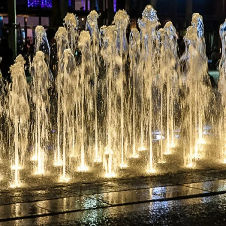 Easy Installation Dry Deck Floor Fountain Dancing Water Fountain for Square Decoration
