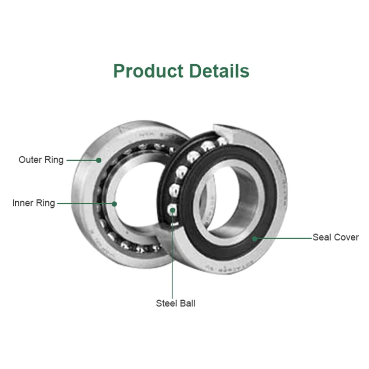Bearing Accessories Stainless Ball Bearing Swivel Plate Deep Groove Ball Bearing 6304