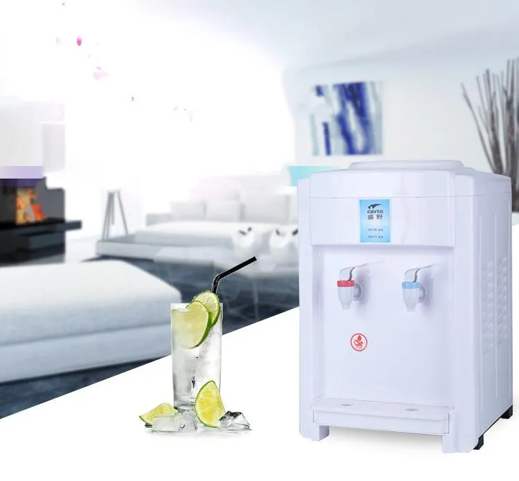 Myteck Desktop  Economic 5 Gallon Traditional Design Bottled Water Cold Hot Water Dispenser with Electrical Cooling Heating