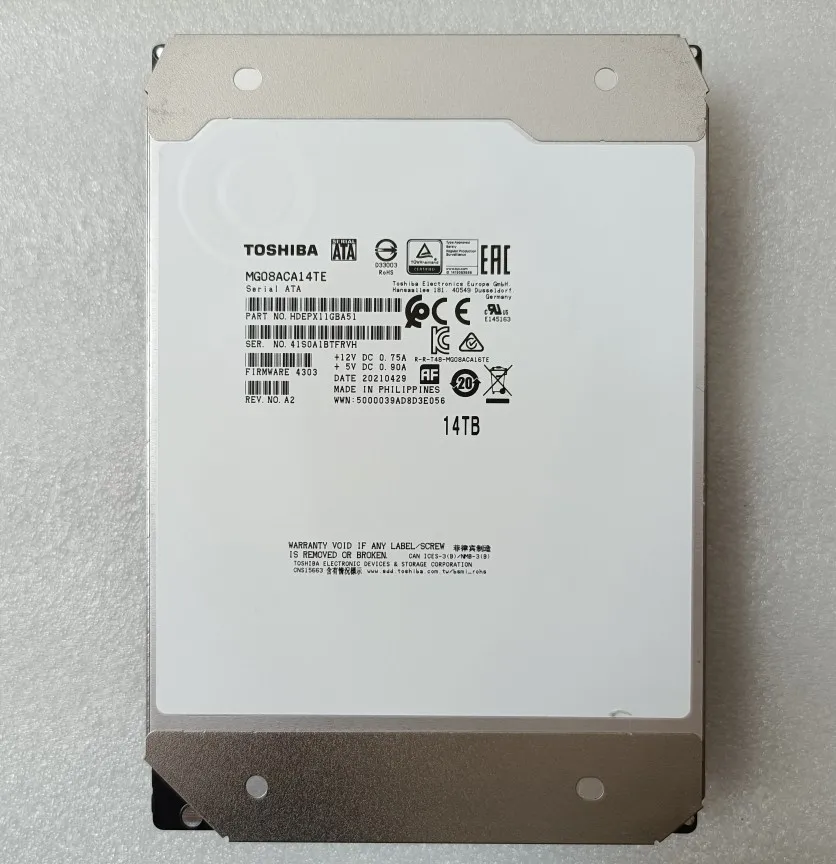 DELL 3 5 MG08ACA14TE 14 ТБ 512 Мб 7200 об/мин SATA 6 0 Гб/с NAS т