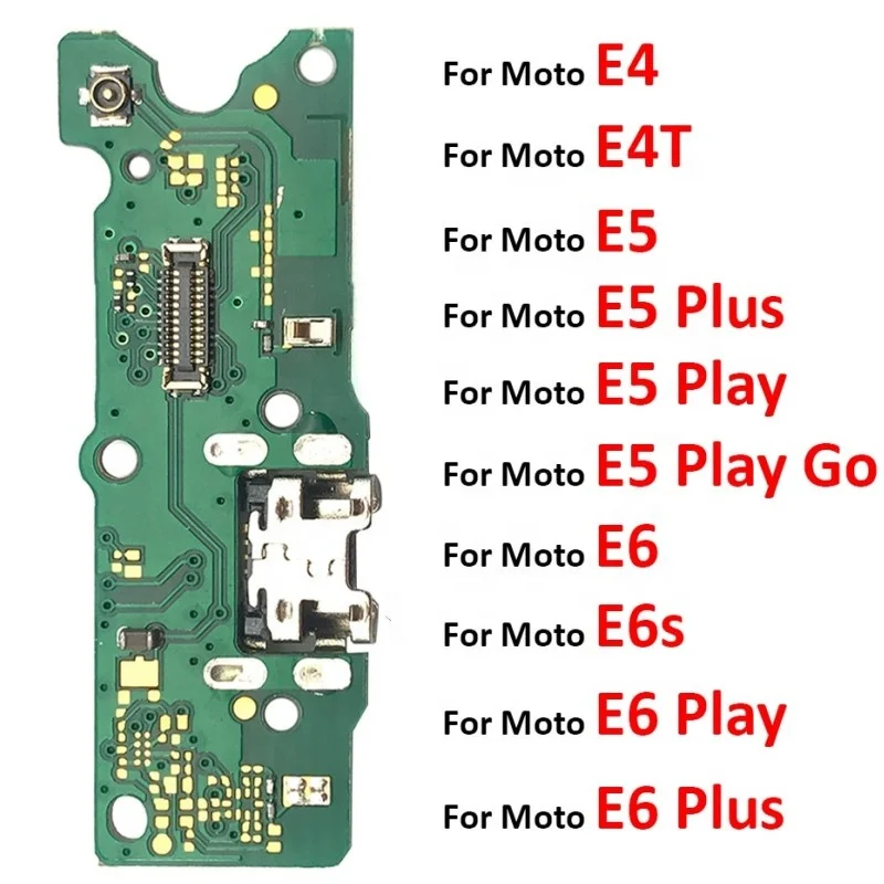 Charger Port Jack Dock Connector Flex Cable For Motorola E4 E5 E6 E7 Plus Play Power G30 G50 5G G8 G9 Plus G22 G51