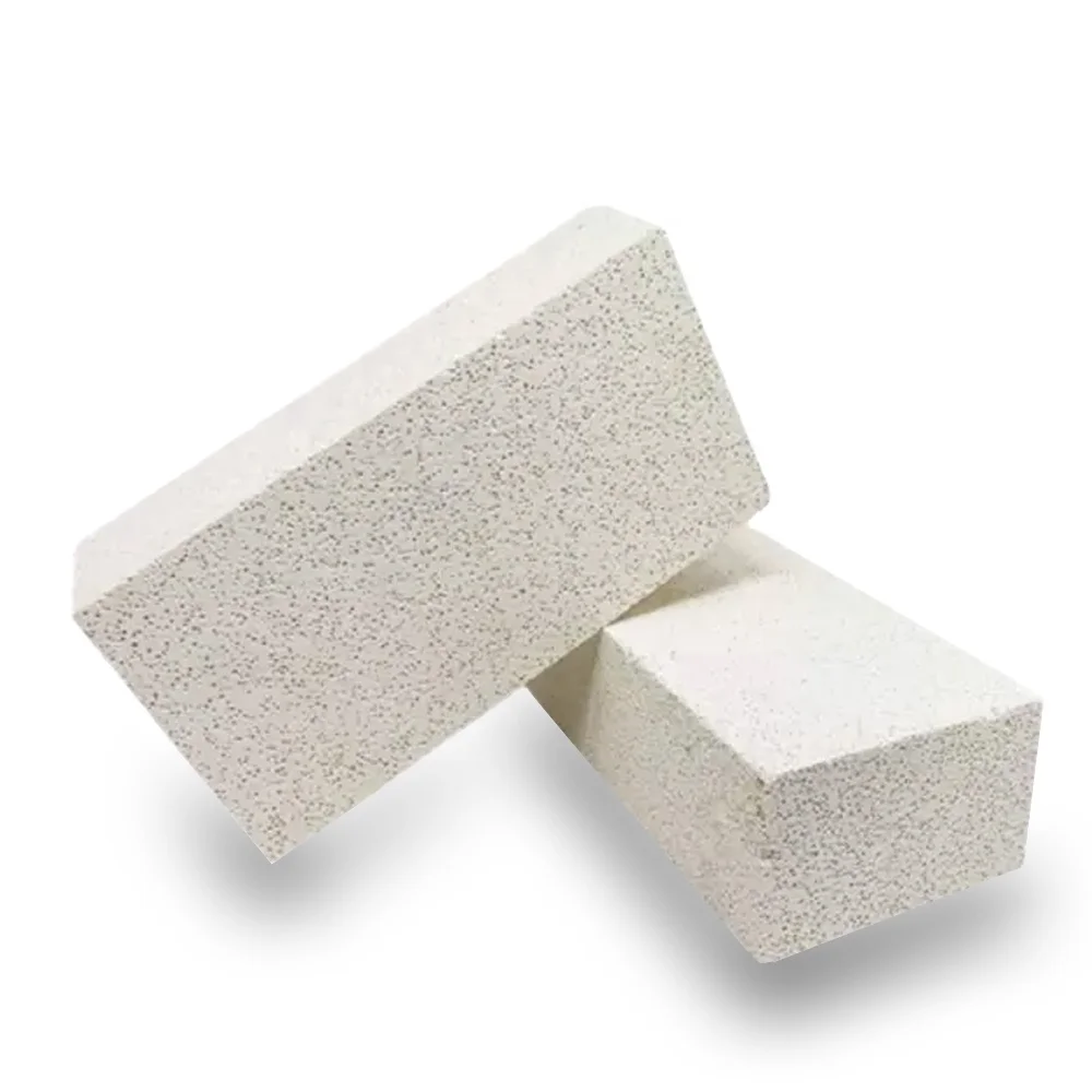 JM25 Lightweight Refractory Mullite Insulation Brick For Industrial Kiln Furnace Family Fireplace
