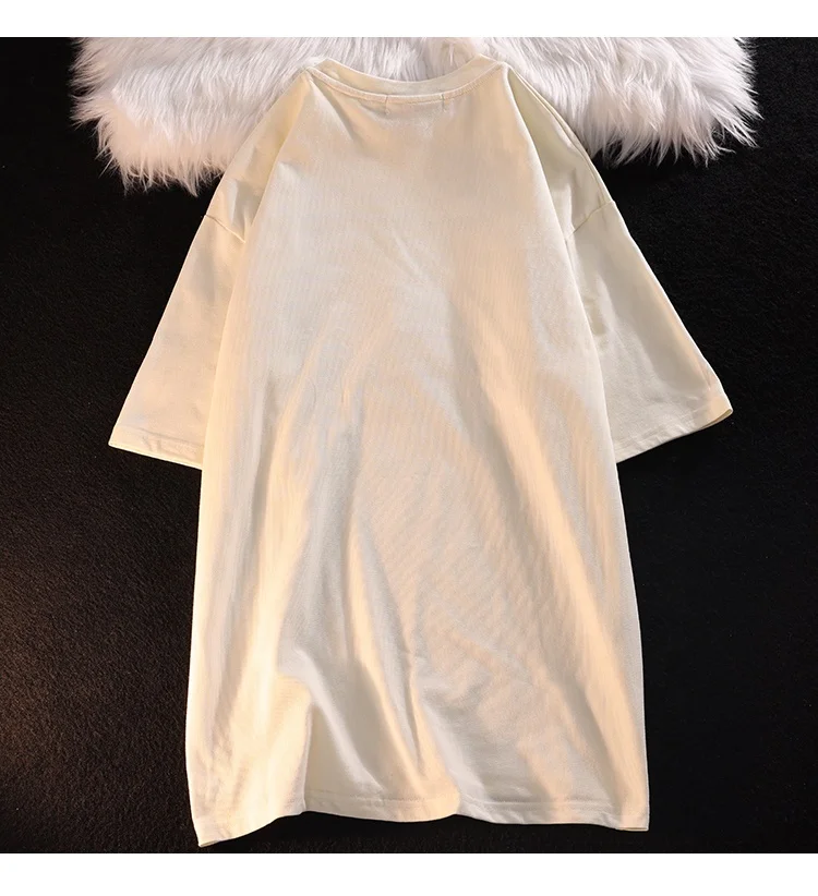 BILLIONS Custom logo dropped shoulder heavy weight thick t shirt men street wear embossed t-shirt