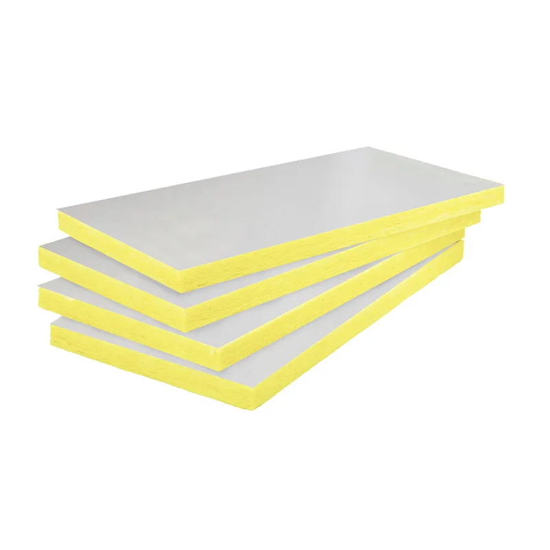 Glass Wool with Aluminium Foil Glass Wool Disc Decoration sound absorption ceiling panel