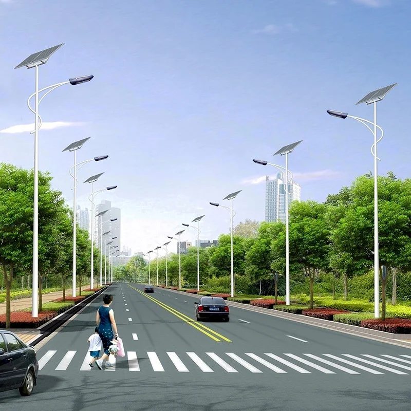 Wholesale China Factory Price solar lamp 120w Outdoor Solar LED Street Light