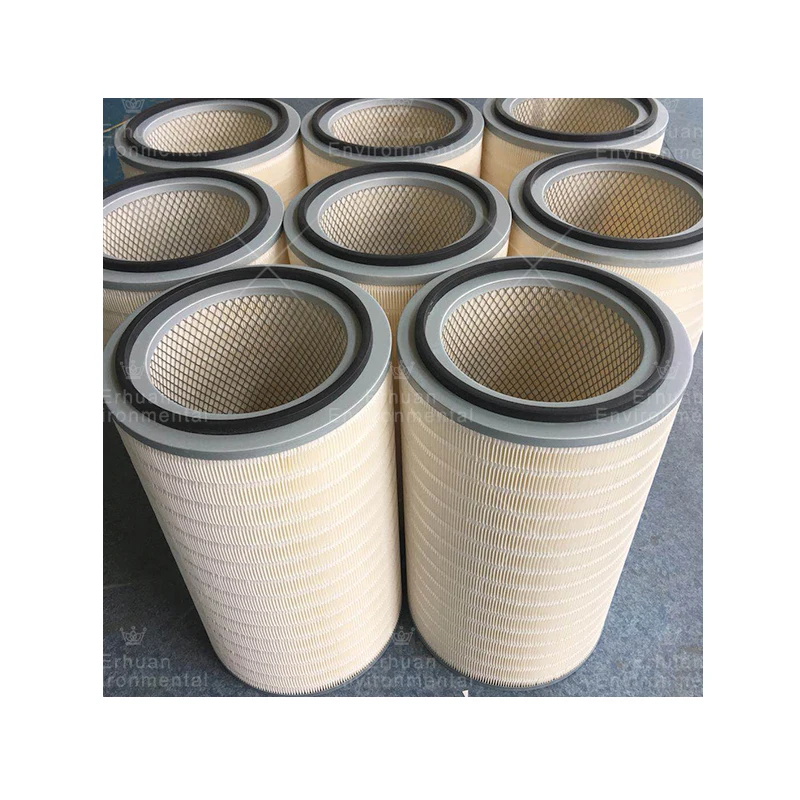 Synthetic Cellulose Industrial Customized Dust Filter Universal Pleated Paper Filter Cartridges