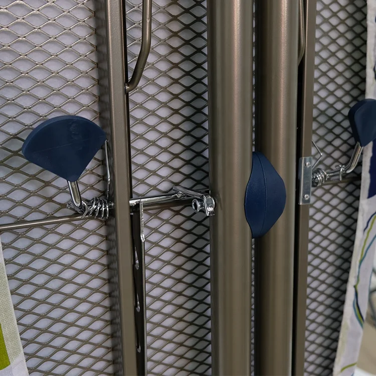 Folding mesh ironing board Heat Resistant Ironing Board Cover printed elastic Iron board cover