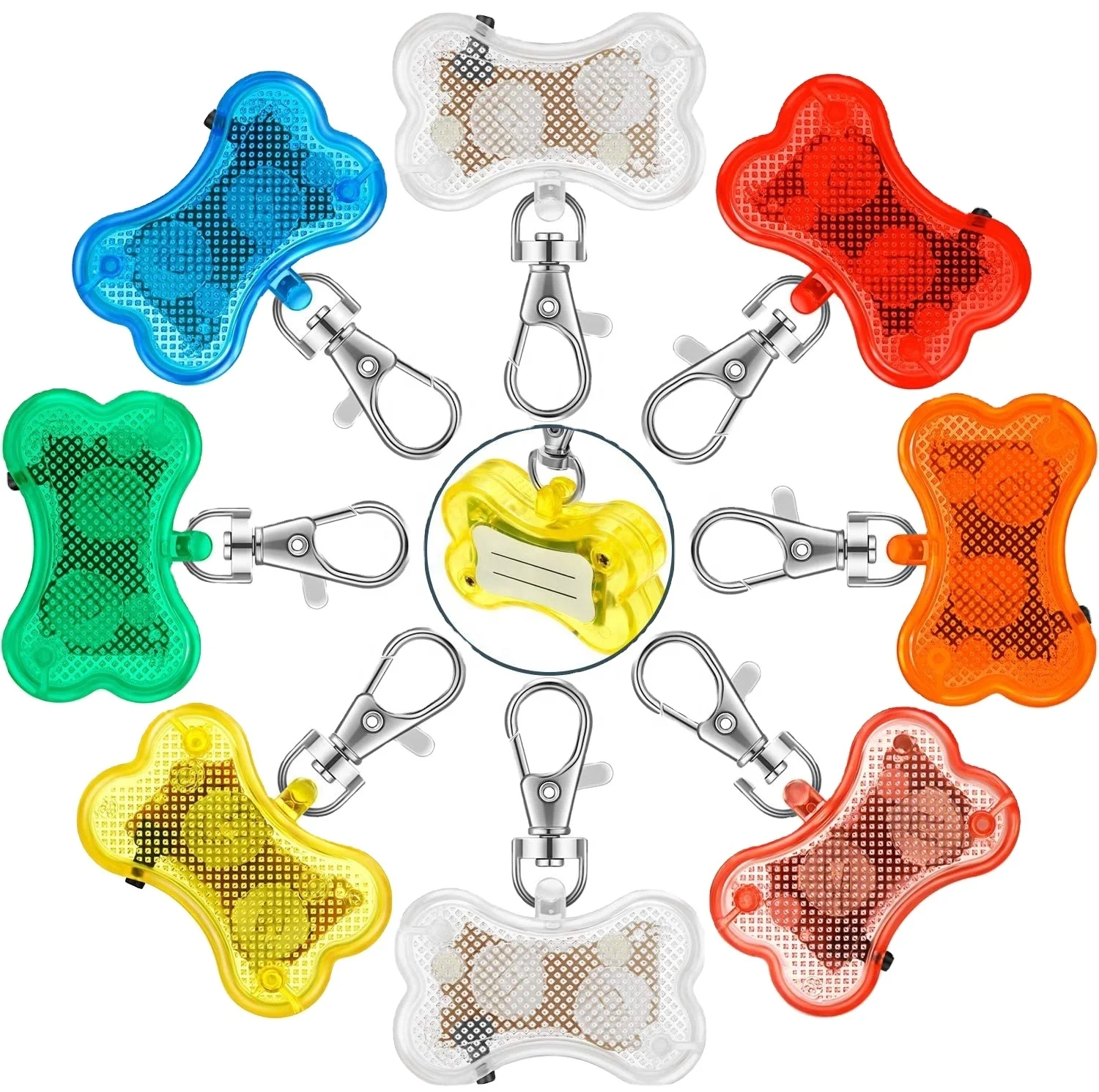 best selling LED Reflective Bag hanger for safety on night