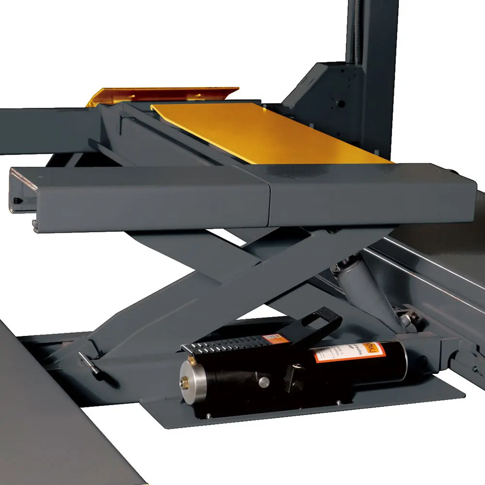 Johnham Four-post Alignment Lift for Wheel Alignment Rolling Jack Included JFL09A