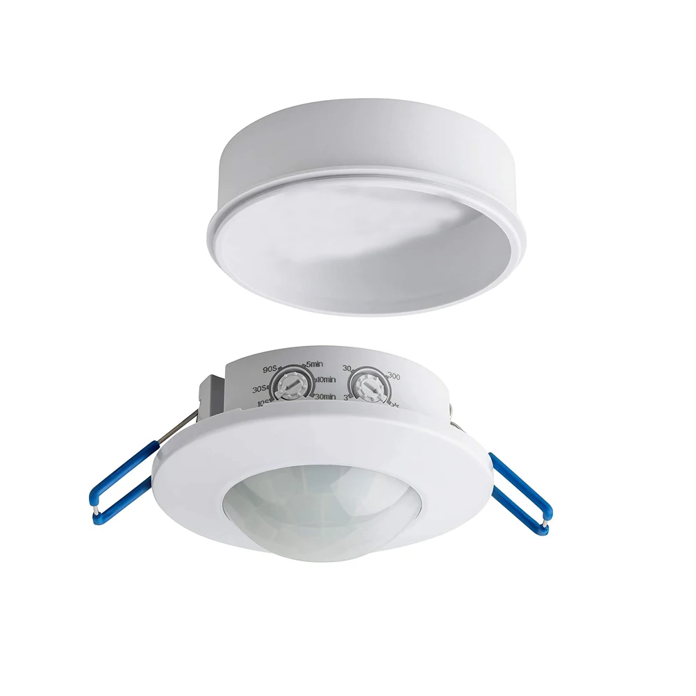 PIR Sensor, Wall Mounted, LED suitable, Range max. 6m 360 degree