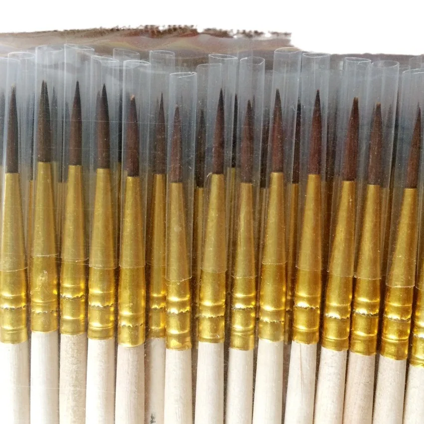 High Quality New Top School Office Art Supplies Calligraphy Brushes Pad print and Paint Injection materials Writing brush