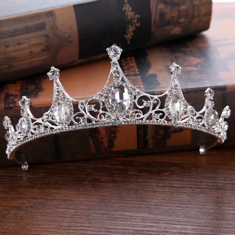 Luxury Charm Creative Wedding High Quality Royal Derby Dinner Jewelry Girls Crown Set