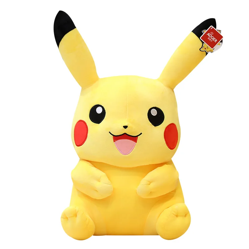 Лидер продаж, мягкие игрушки Pokemoned, милые плюшевые куклы большого размера, подарок для детей