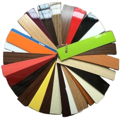 China Factory Supply Flexible 6mm-100mm PVC Edge Trim Strip Edge Banding for Furniture Accessories