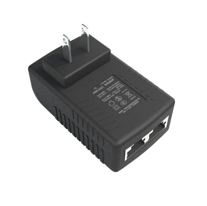  Сетевое крепление с американской вилкой 48 В 0 5 А адаптер питания через ethernet ГГц гигабитный Инжектор poe для
