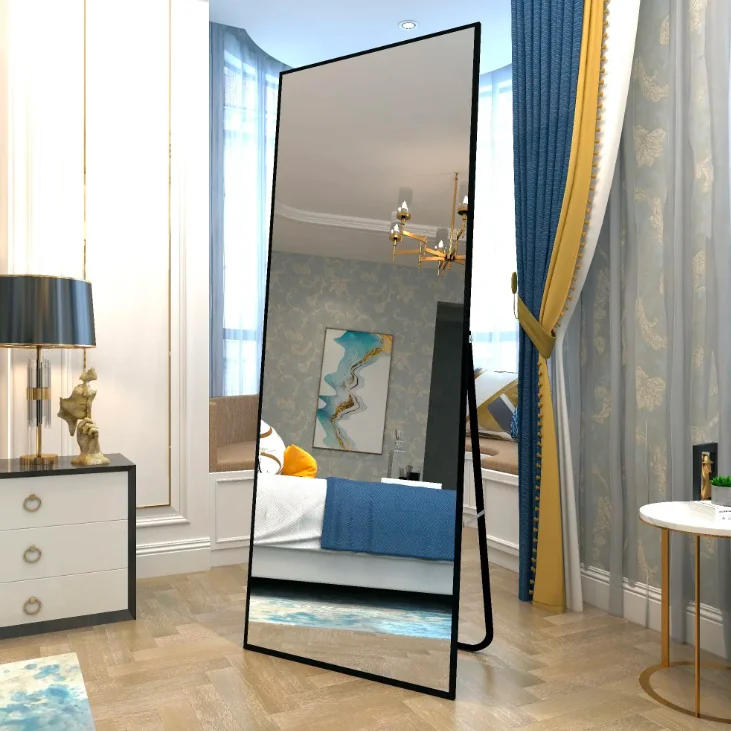 Modern Style Custom Full Length Floor Living Room Dressing Mirror