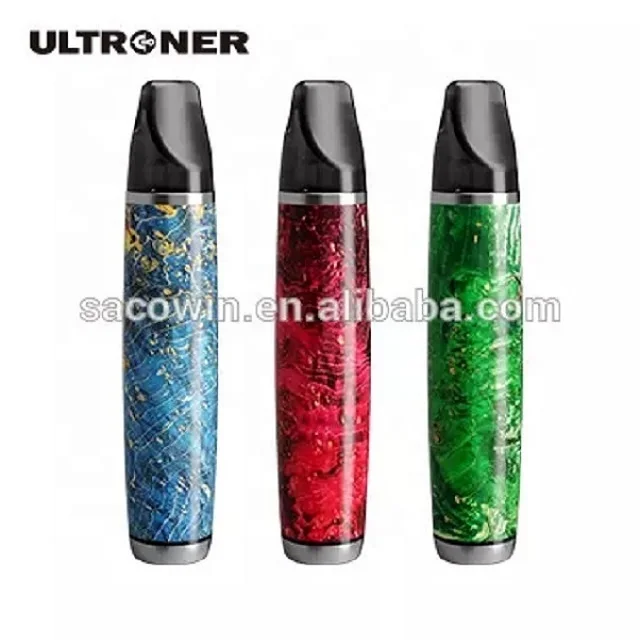  Ultroner POD Kit Новый Модный компактный и легкий вейп-мод Stabwood материал батарея 380 мАч красный/синий/зеленый цвет