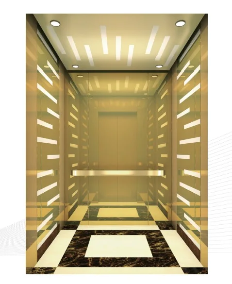 Luxury Cabin Luxury Passenger Elevator with ARD