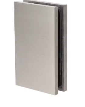 Hot Sale Bathroom Glass Holding Clamp Shower Door Glass Clamp 0 Degree Glass Corner Clamp