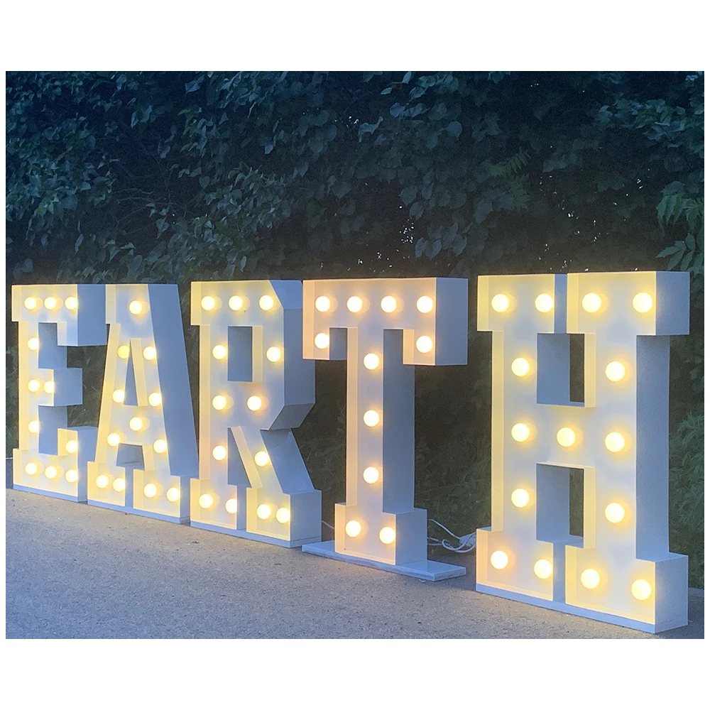 3ft 4ft 5ft big light up numbers letters Marquee Letters for birthday party or wedding events