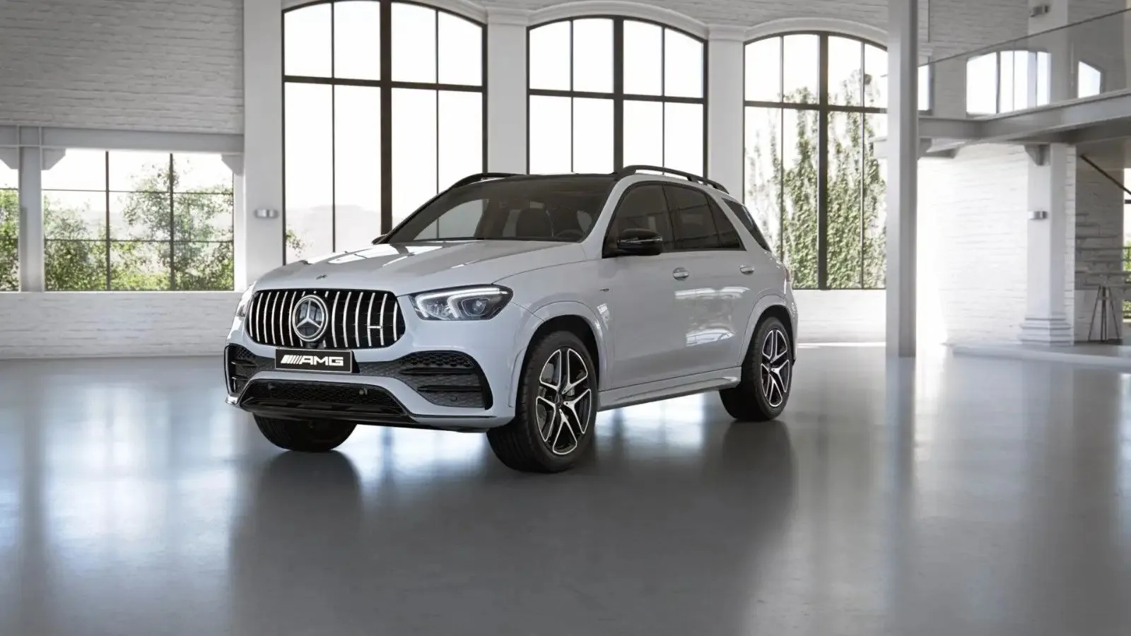 Лучшие продажи со скидкой использованные Mercedes-AMG Benz GLE 53 AMG 4 м + PERF-Abgas доступные для доставки