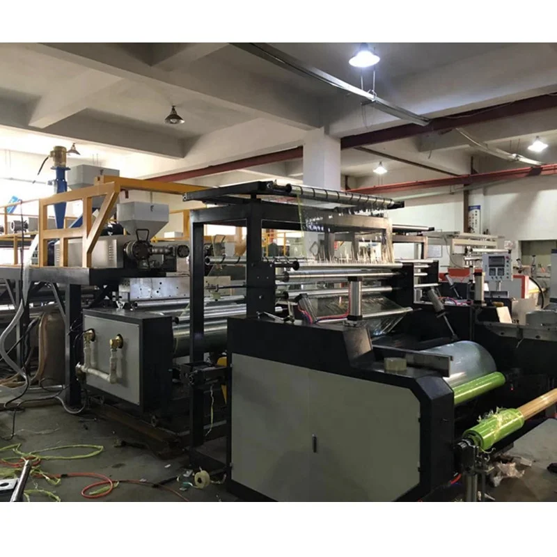 
PE Plastic Stretch Film Extruder Double Layer Co-Extrusion Stretch Film Machine 