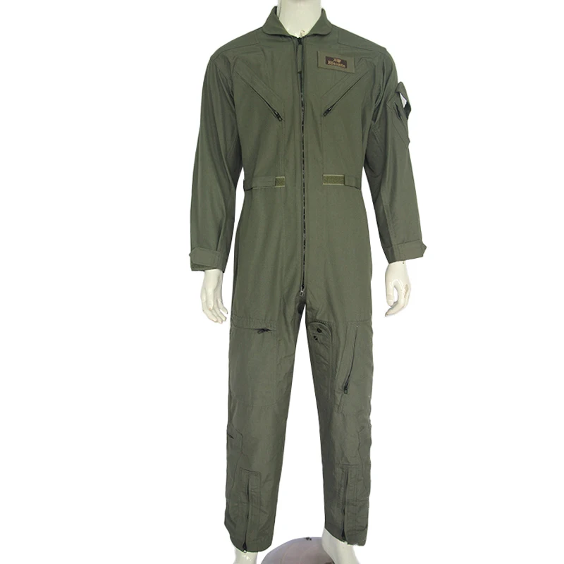 Oil Gas Safety Clothing Work Clothes Fire Retardant Workwear Suits Working Uniform Coverall for Men Pants Men OEM Service EN T/C