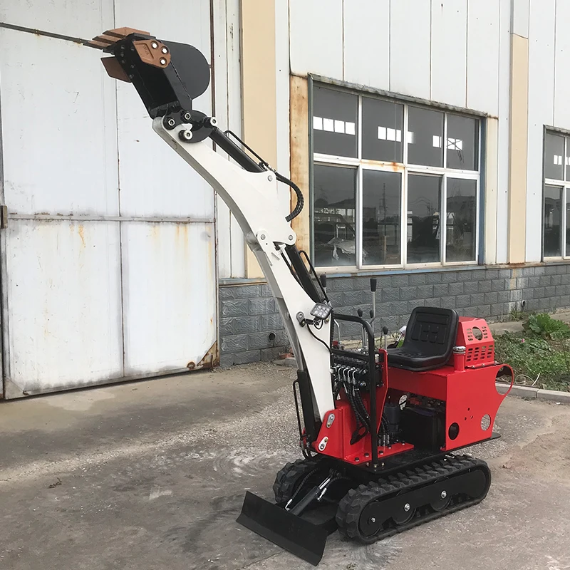 Can enter the elevator of the small excavator room to dismantle the crushing mini-excavator