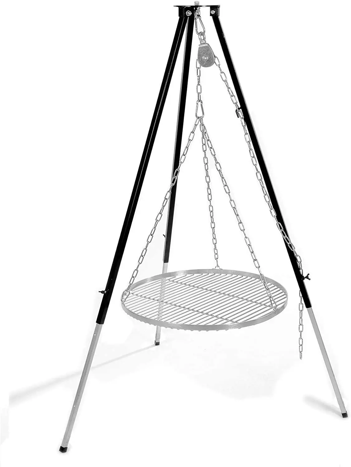 BBQ Dutch Oven Grill Tripod Portable hanging Barbecue Grill Dutch Oven Tripod Height Adjustable hanging barbecue Tripod