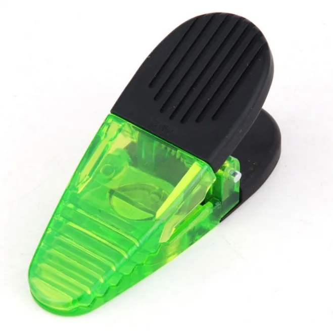 Universal Custom Magnetic Refrigerator Clip of Paper Powerful Office Plastic Magnets Fridge Clip