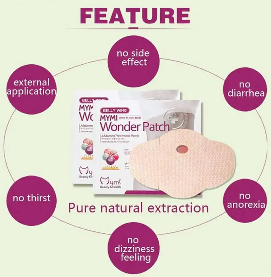 Factory Price Belly Wonder Patch Slimming Patch Fat Burning Big Belly Slim Patches
