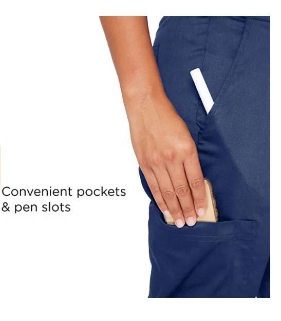 
New Style Nurse Uniform fit suit antimicrobic medical uniform scrub sets jogger 