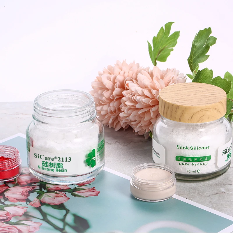 Силиконовая смола SiCare2114 для основы, водостойкая и немнущаяся силиконовая смола в порошке