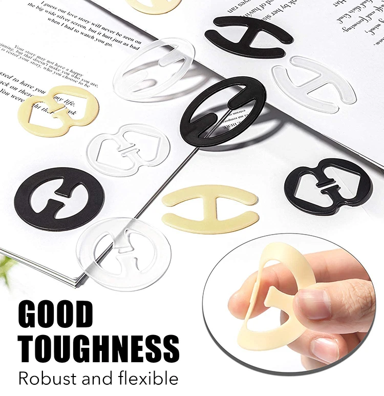 Wholesale Plastic Bra Strap Buckles Hooks Underwear Back Closure Bra Buckle Clip