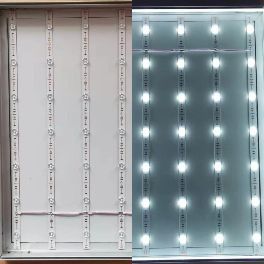 customized led rigid strip 170 degrees lens with 6leds 12leds 14leds aluminum led bar backlight