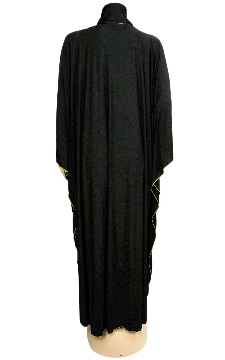 Турецкие мусульманские вязаные платья Abaya из ледяного шелка кафтан