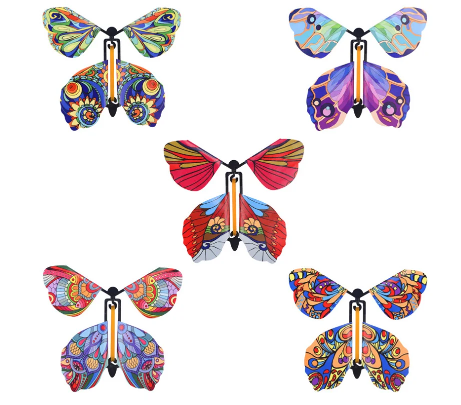 Gift Cards Wind Up Toy In The Book Fairy Great Surprise Wedding Flying